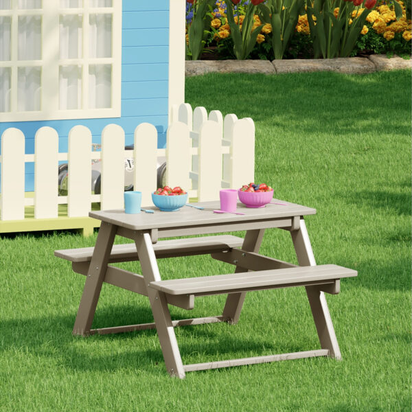 nod002 Ashley Teak Westin Furniture Laguna Kids Outdoor Dining Table
