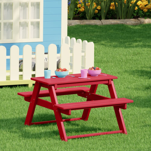 Ashley Red Westin Furniture Laguna Kids Outdoor Adirondack Chair